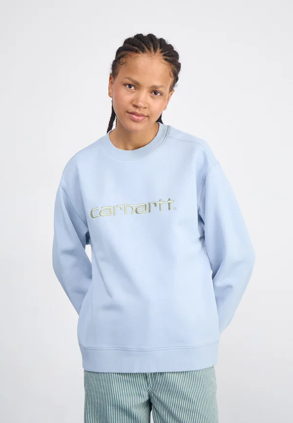 Sweatshirt - blue fog/pale olive