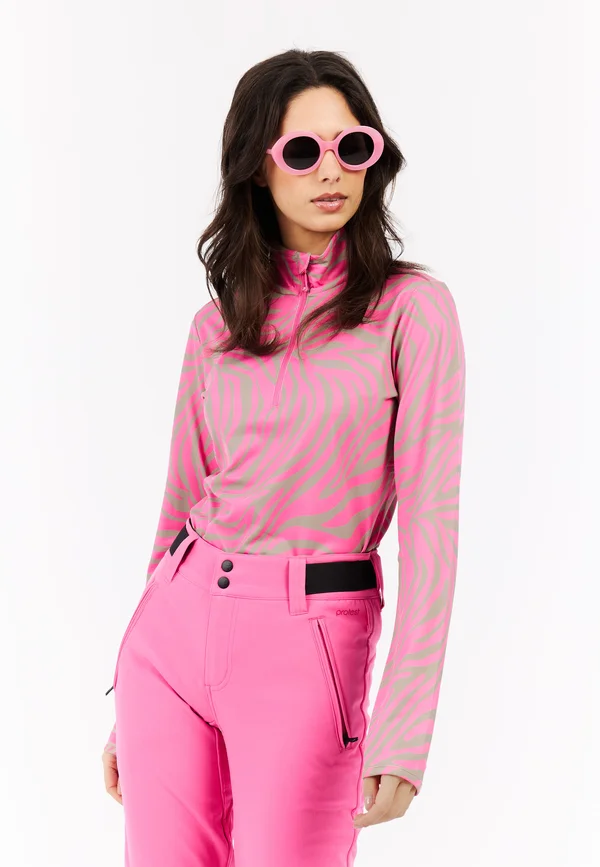 Sweatshirt - foxy pink