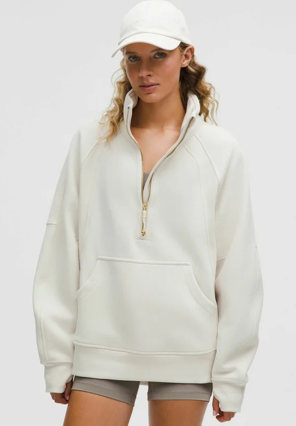 Sweatshirt - light ivory gold