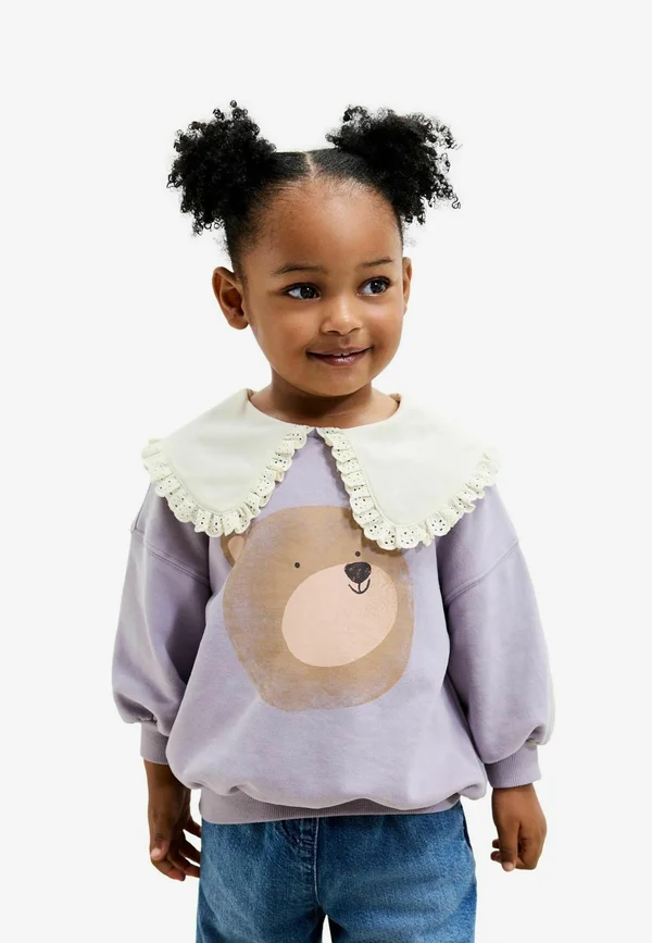 Sweatshirt - lilac bear