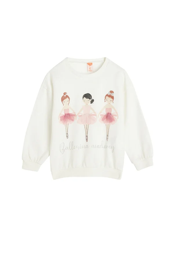 Sweatshirt - white