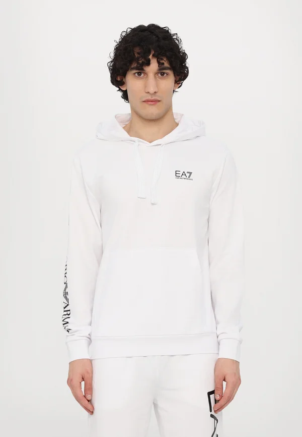 Sweatshirt - white/black