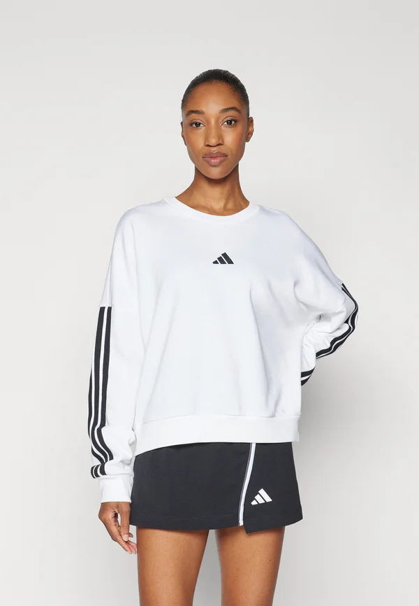 Sweatshirt - white/black