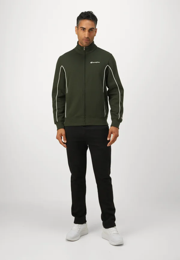 SWEATSUIT SET - Trainingsanzug - dark green/black/white