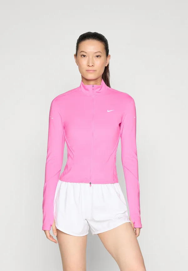 SWIFT - Laufjacke - playful pink/reflective silver-coloured