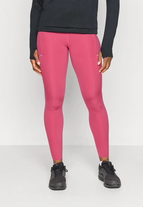 SWIFT - Lauftights - sweet beet/reflective silver-coloured