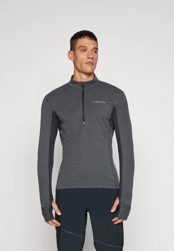 SWIFT LONGSLEEVE - Langarmshirt - black/cloud