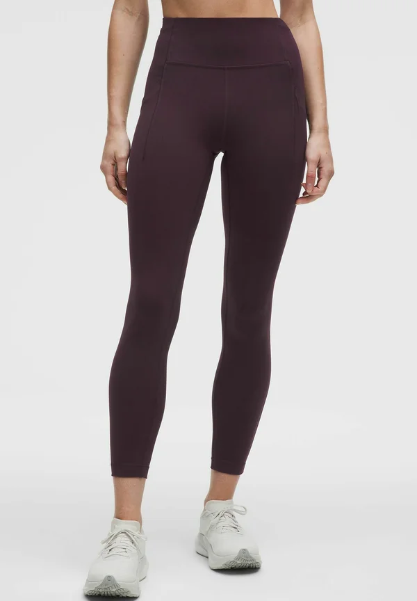 Swift Speed High-Rise 64cm - Tights - black plum