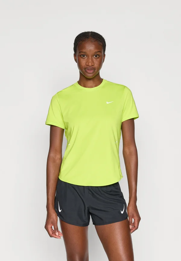 SWIFT TOP - Sport T-Shirt - cyber/reflective silver-coloured