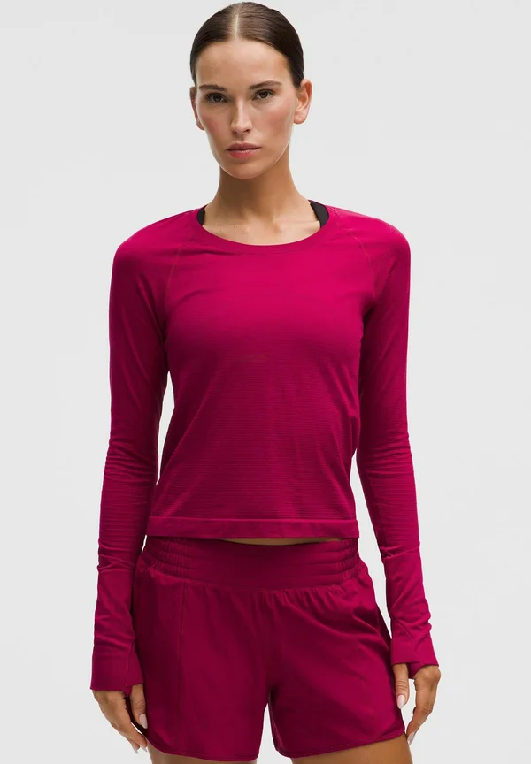 SWIFTLY TECH LONG SLEEVE 2.0 RACE - Langarmshirt - berry rumble berry rumble