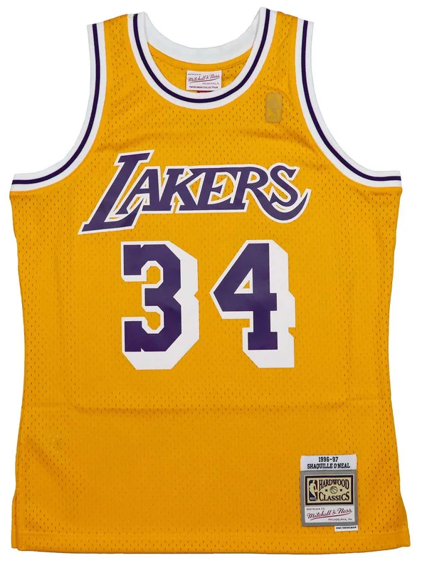 Swingman Los Angeles Lakers - Shaquille O'Neal - NBA-Trikot - light gold