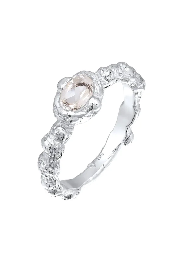 SWIRLY - Ring - silberfarben