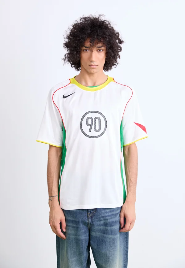 T-90 FOOTBALL JERSEY - T-Shirt print - white/opti yellow/light crimson