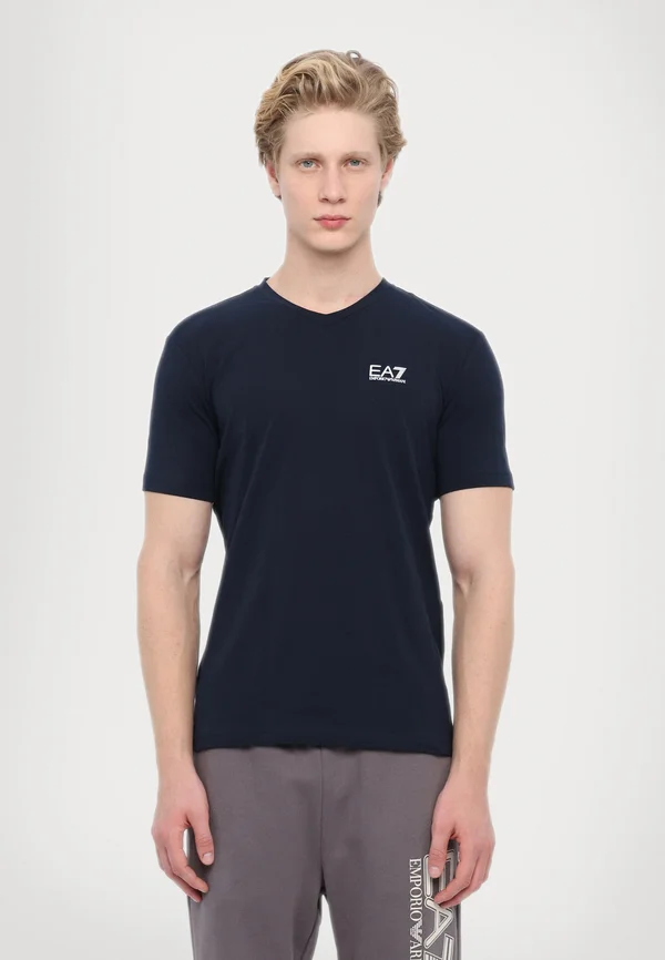 T-Shirt basic - armani blue