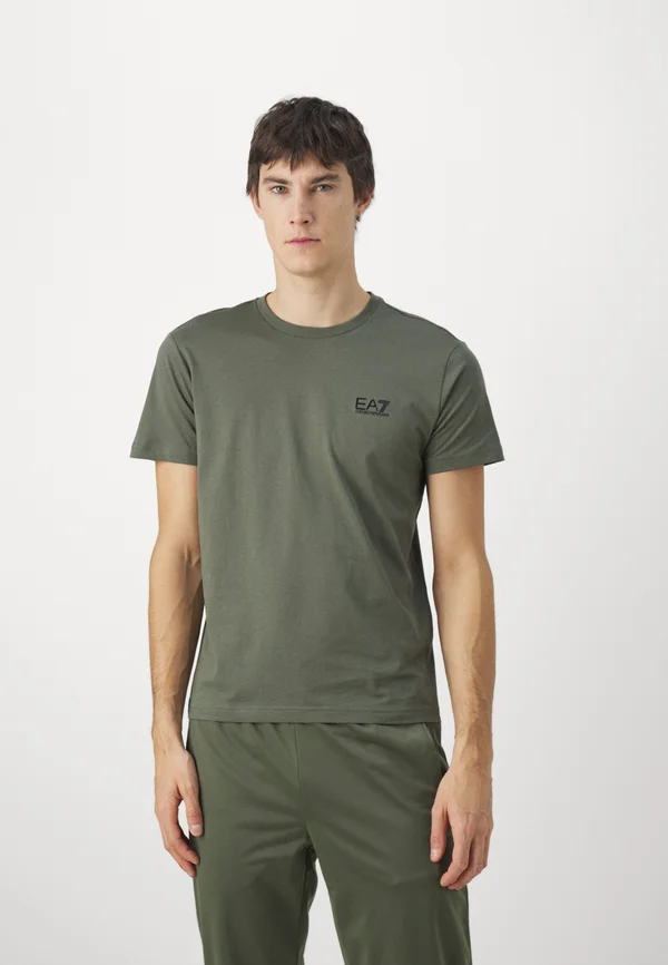 T-Shirt basic - verde scuro