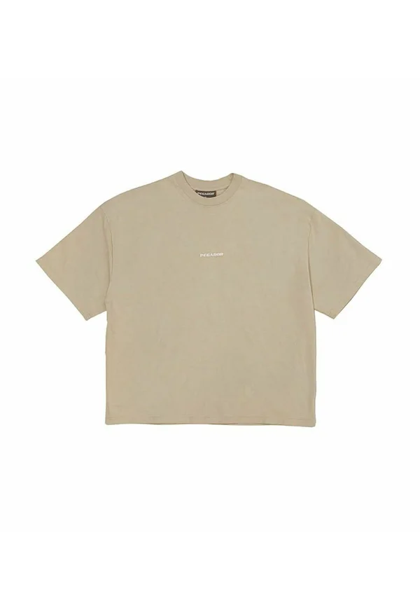 T-Shirt basic - vintage washed kingdom beige