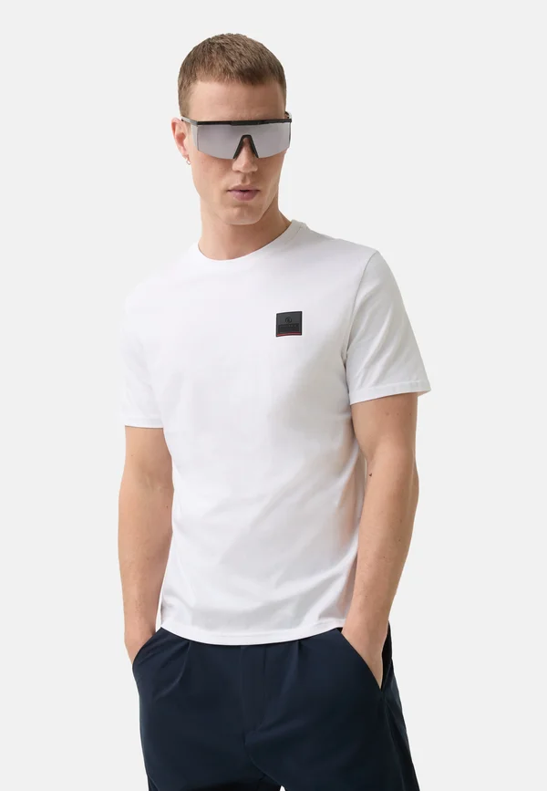 T-Shirt basic - weiß