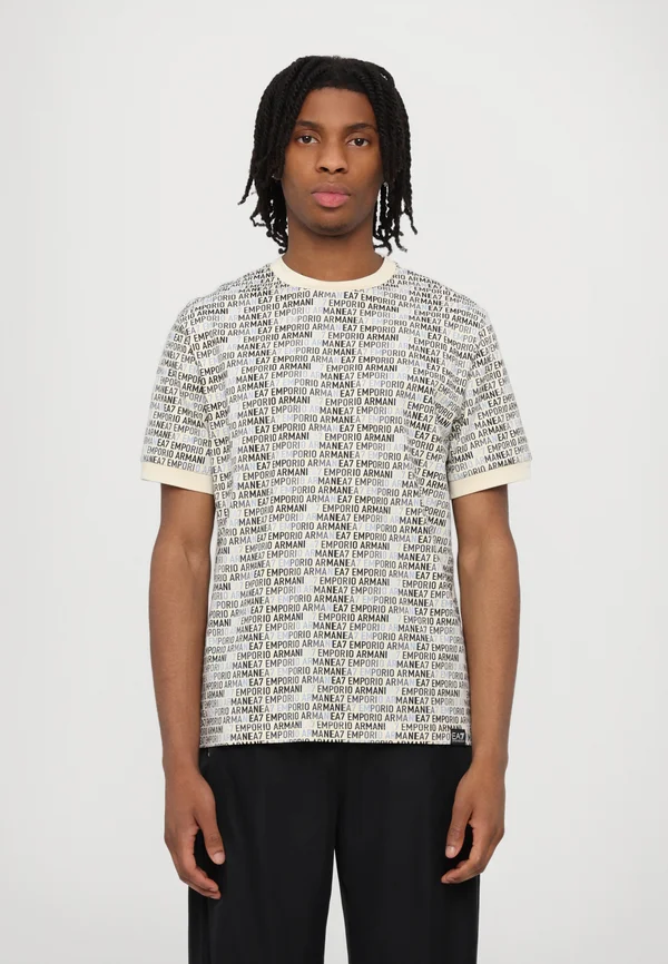 T-Shirt print - almond milk