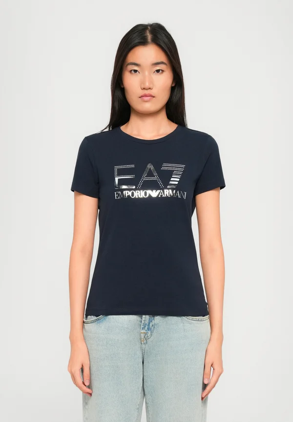 T-Shirt print - armani blue