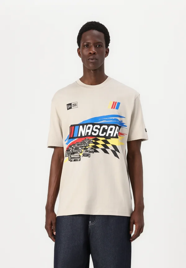 T-Shirt print - beige