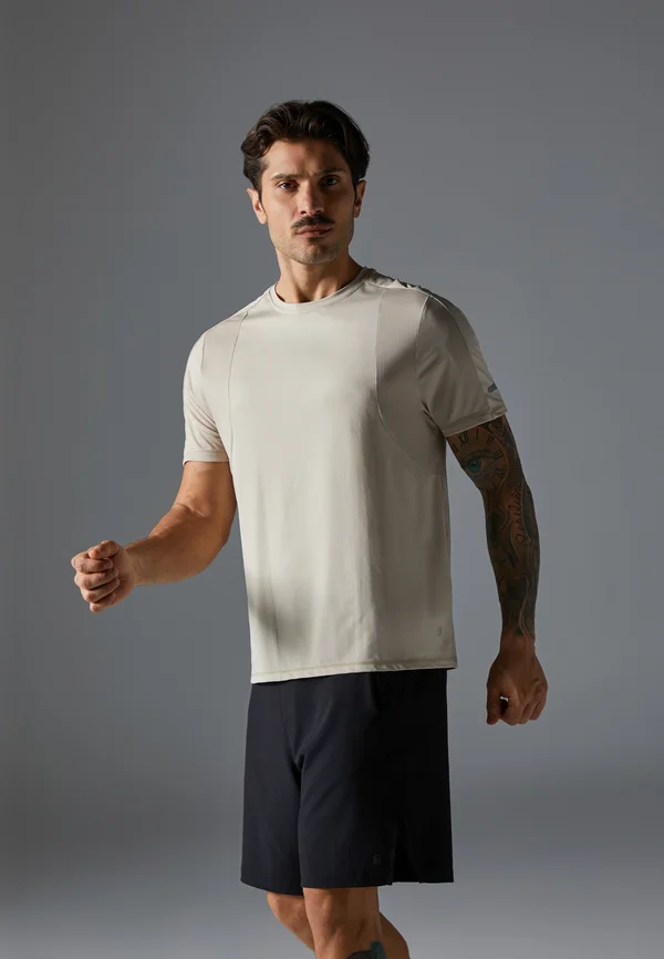 T-Shirt print - beige