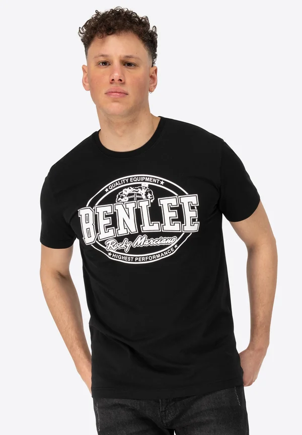 T-Shirt print - black white