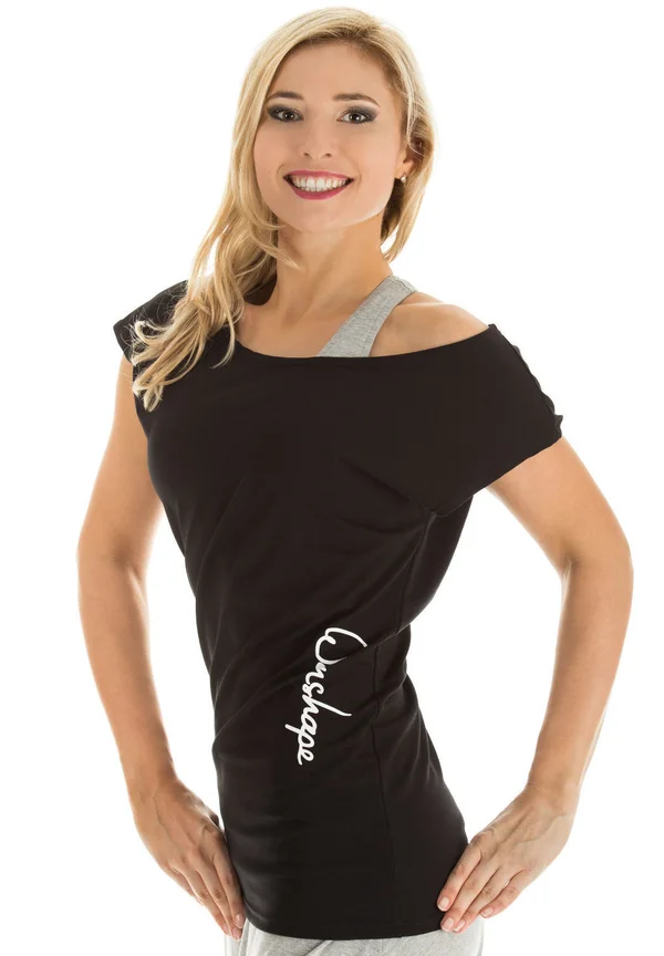 T-Shirt print - black