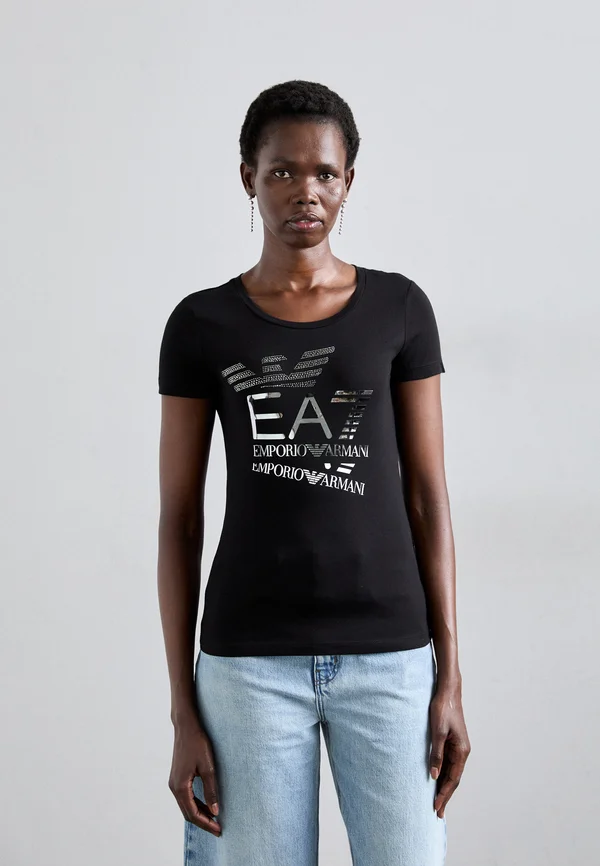 T-Shirt print - black