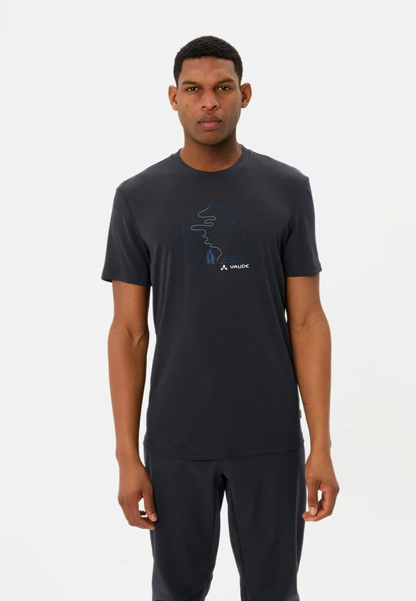 T-Shirt print - black