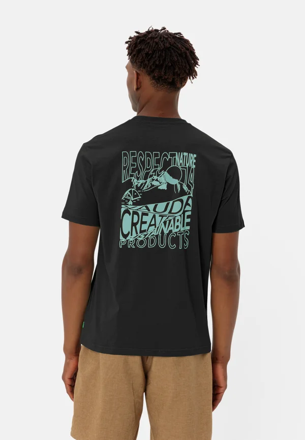 T-Shirt print - black