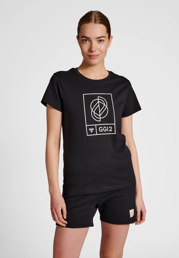 T-Shirt print - black