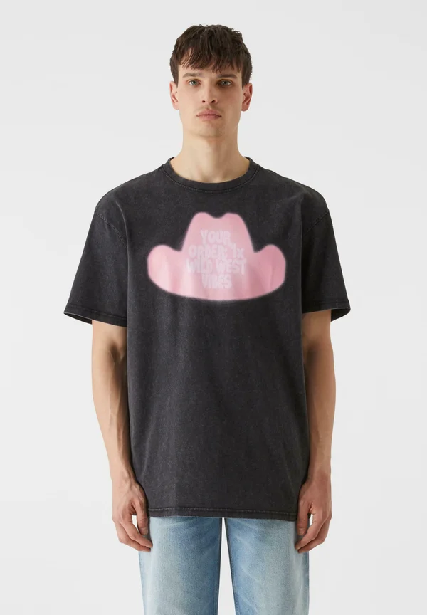 T-Shirt print - black