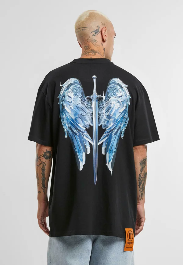 T-Shirt print - black