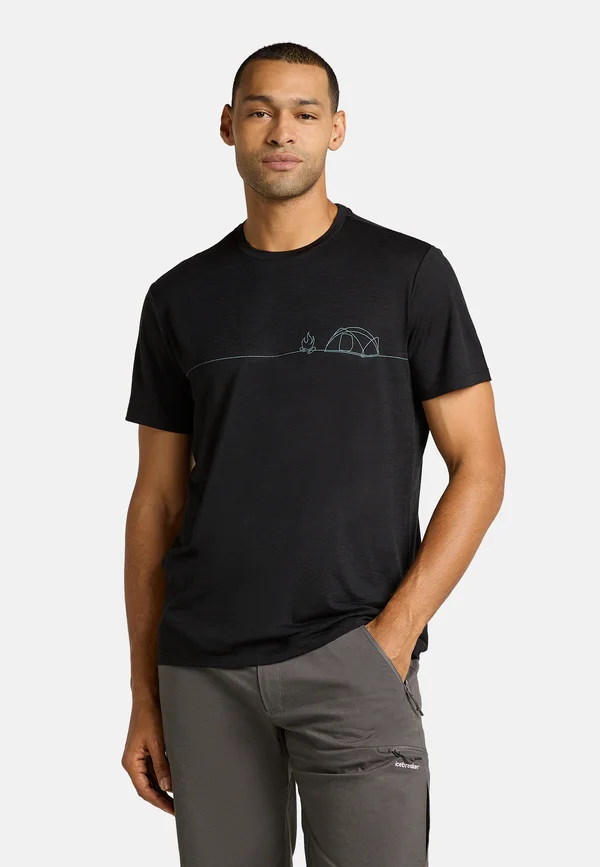T-Shirt print - black