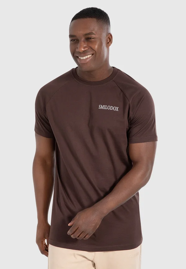T-Shirt print - braun