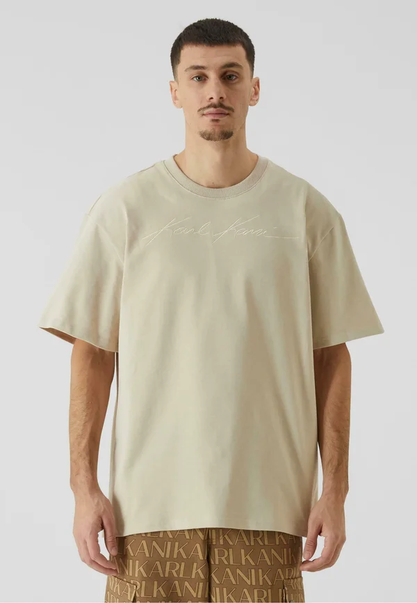 T-Shirt print - brown