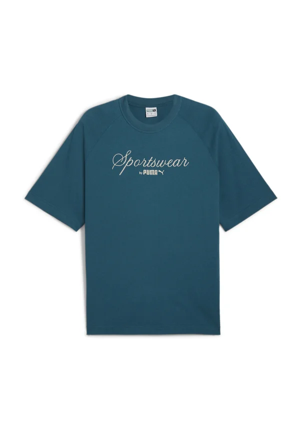 T-Shirt print - cold green