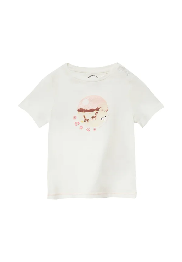 T-Shirt print - creme