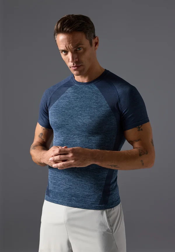 T-Shirt print - dark blue