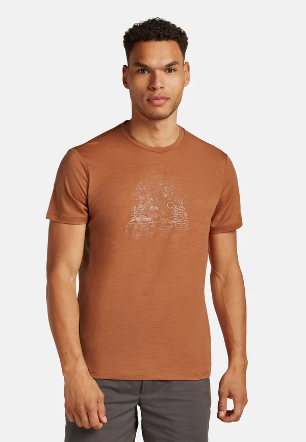 T-Shirt print - dusty clay