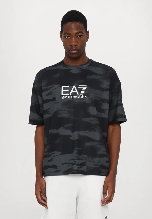T-Shirt print - fancy black