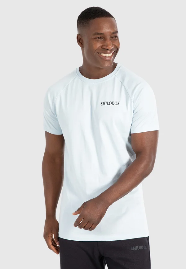 T-Shirt print - hellblau