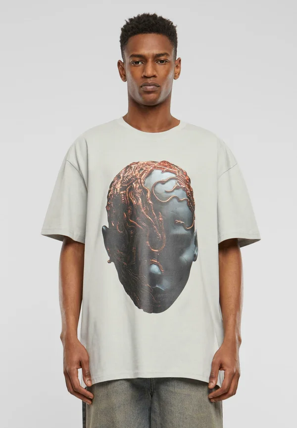 T-Shirt print - lightasphalt