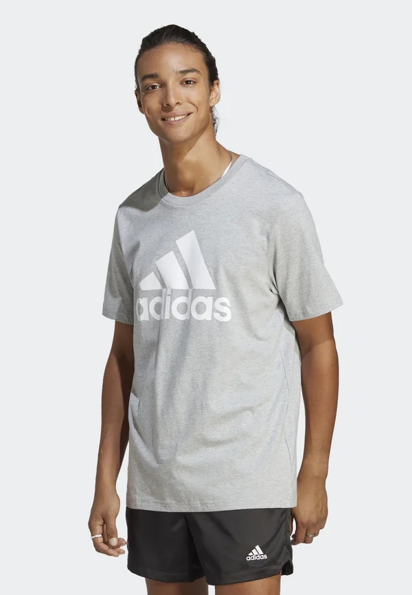 T-Shirt print - medium grey heather