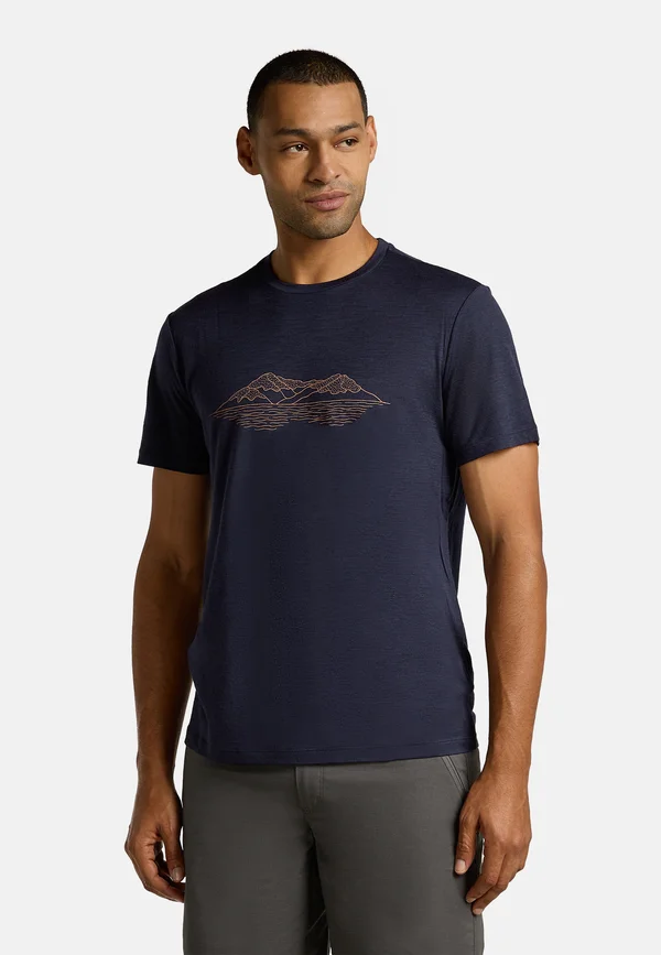 T-Shirt print - midnight navy