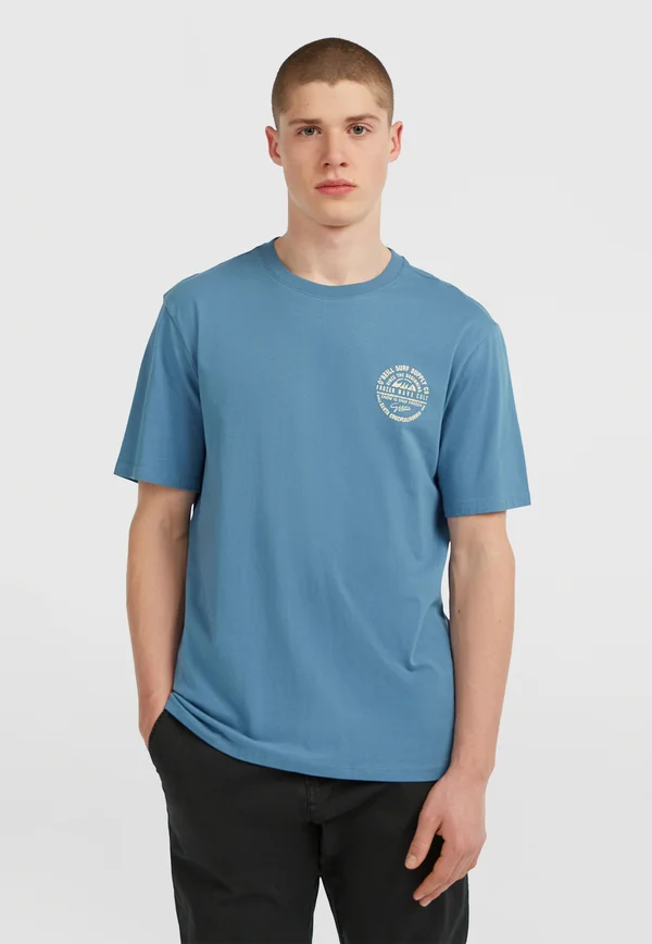 T-Shirt print - mozart blue