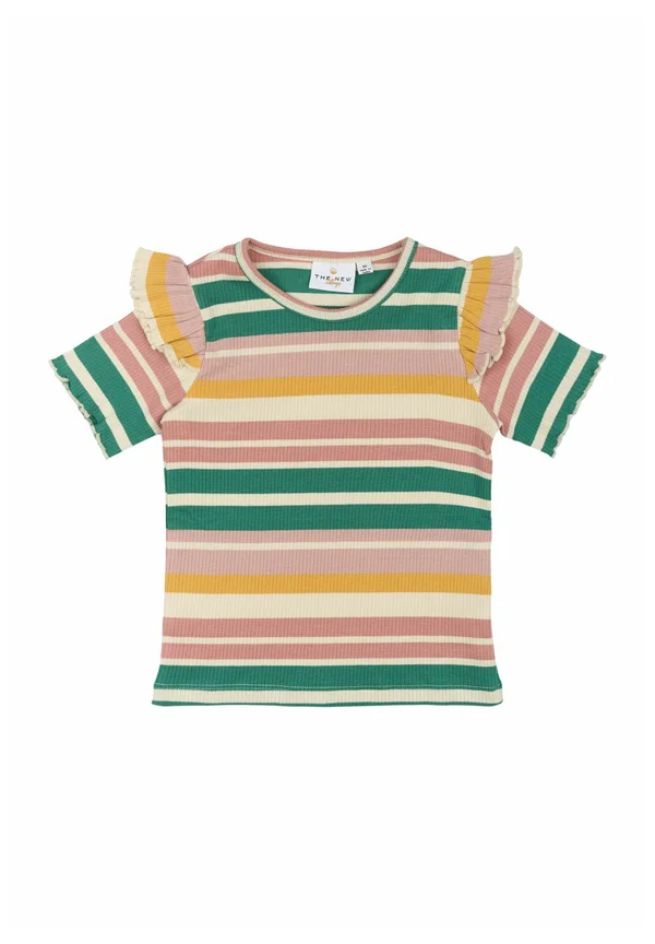T-Shirt print - multi striped