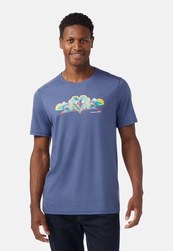 T-Shirt print - nightfall blue