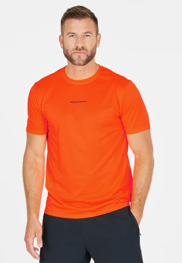T-Shirt print - oranje