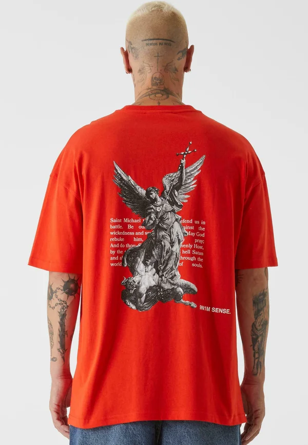 T-Shirt print - red